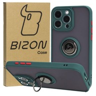 Etui z podstawką Bizon do iPhone 15 Pro Max, obudowa, case, cover, ring