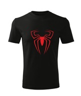 Koszulka T-shirt dziecięca D475 PAJĄK SPIDER TARANTULA czarna rozm 110
