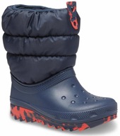 Dziecięce Buty Zimowe Śniegowce Crocs Classic Neo Puff 207684 Boot 32-33