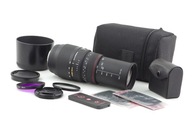 Sigma AF 70-300mm f/4-5,6 APO DG Macro - STAN FABRYCZNY - KOMPLET - SONY A