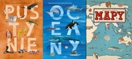 Pustynie i Oceany + Mapy Obrazkowa podróż