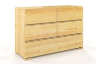 DSI-meble: borovicový drevený Komoda VESTRE 5