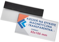 MAGNETICKÉ LIŠTY BEZFAREBNÉ 52X105 MM – 10 KS