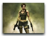 Tomb Raider OBRAZ 40x30 - plakat gra Underworld