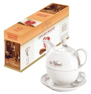 Sir William's Cinnamon Princess 12x3g i dzbanek z porcelany 350 ml