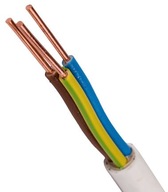 Przewód kabel YDY 3x6 okrągły 450/750V 2381