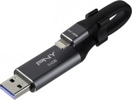 PNY USB 3.0 Duo-Link Apple 64GB - pamięć zewnętrzna