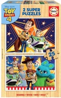 Puzzle 2x25 Toy Story 4 (drewniane) G3