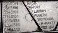moulding threshold BMW F33 INDIVIDUAL 8054554