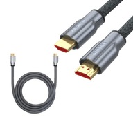 Unitek mocny przewód kabel LUX HDMI 2.0 oplot 2M