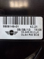 light rear part left MINI COOPER COUNTRYMAN R60 10-16 EU damag. 9808149