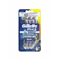 GILLETTE BLUE 3 COMFORT Maszynka do golenia - 6 sztuk