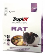 TROPIFIT Premium Plus Rat pełnowartościowy pokarm dla szczurów 750 g