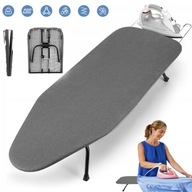 VASALÓDESZKA ÖSSZECSUKHATÓ RUHAVÉDELEM VASALÓ AKASZTÓ SZÜRKE