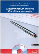 Korespondencja w firmie Wzory listów francuskich + CD