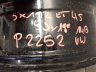 disk disk VW 14B 5x112 ET45 8J 19" 14B601025C