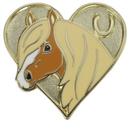Odznak Hlava koňa - Kôň koník pin
