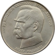 50000 zł Piłsudski 70 rocz niepodległości 1988 AG