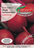 Burak Ćwikłowy Okrągły Ciemnoczerwony nasiona 15g