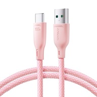 Kabel Joyroom Multi-Color Series USB-A / USB-C 100W szybki transfer 1m