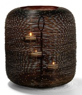 Philippi BOTSWANA Lampion Tealight 36 cm čierna