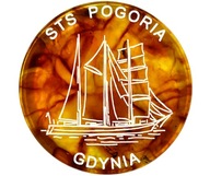 Bursztynowa moneta STS Pogoria Gdynia