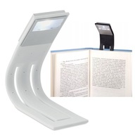 LED KONTROLKA NA ČÍTANIE Záložka do knihy 2w1 Book Flexi Light biela