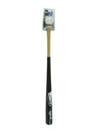 Drevená baseballová palica s loptou BRETT Senior