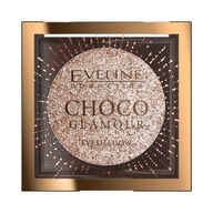 Eveline Cosmetics Choco Glamour trblietavý TOPER očný tieň 3g