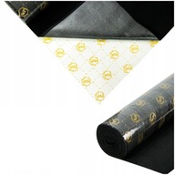 Dywan samoprzylepny czarny wykładzina 2mm filc tkanina tapicerska obiciowa