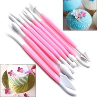 CUKRÁSZ SPATULÁK TORTADÍSZÍTÉSHEZ 8 db #59