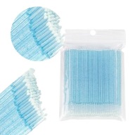 100x MIKRO SZEMPILLA APPLIKÁTOR CSILLÁMOS eldobható 10 cm