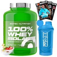 SCITEC 100% WHEY ISOLATE 2000 g IZOLÁT BIELKOVINY HMOTA SVALY REGENERÁCIA