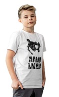 T-shirt All for kids 140 146 biały RAMP MEGIC