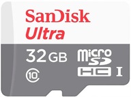 KARTA PAMIĘCI 32 GB SANDISK micro SD ULTRA adapter