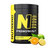 NUTREND N1 PRE WORKOUT PRZEDTRENINGÓWKA POMPA 510g MIĘŚNIE MASA REGENERACJA