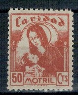 Hiszpania Motril 1937 Znaczek (*) Caridad Maryja