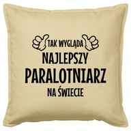 NAJLEPSZY PARALOTNIARZ poduszka 50x50 prezent