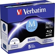 Blu-ray disk Verbatim BD-R 100 GB 5 ks