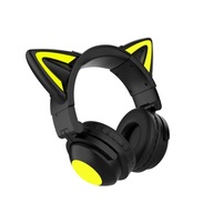 Cat Ear Wireless Bluetooth Headset Earphone Headphones Earpieces New Black