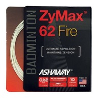 Naciąg do badmintona ZyMax 62 Fire - set ASHAWAY Biały