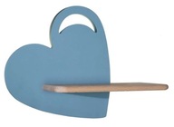 Kinkiet ścienny serce + półka niebieska Candellux