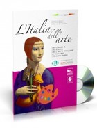 LItalia dellarte La lingua e la stroria dellarte italiane książka + CD