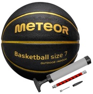 METEOR Basketbalová lopta Basketbalový kôš Basketball Veľkosť 7 + Pumpa