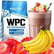WPC proteínový prášok proteínová výživa JAHODA BANÁN ProActive Whey 700g