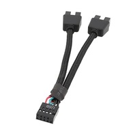 USB2.0 9-pin To Dual 9-pin 1/2 9PIN To Dual 9 Extension Cable Line Cable