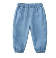H&M miękkie spodnie pull on fit lekkie bawełniane 80 cm 12 m