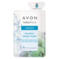 Avon Nutra Effects Silnie nawilżająca maska do twarzy w płacie