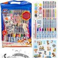 ZESTAW ARTYSTYCZNY KREDKI FARBY PSI PATROL CHASE COLOR ART KIT - 80 el