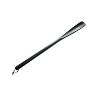 Wood Shoe Lifter Shoehorn with ing Loop, 21 Black